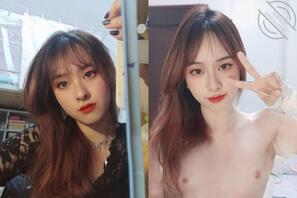 【骚逼鉴赏】有对比才能有反差感，才能比较刺激！1