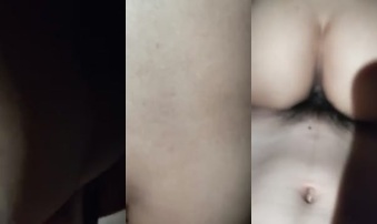 多毛女友喜爱后入