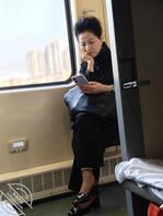 火车上拍的阿姨一个，真想要一个联系方式2