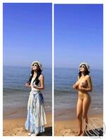 辽宁美女想被评价