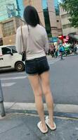 腿是真长啊