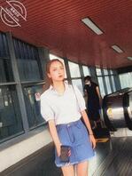 原创：牛仔短裙