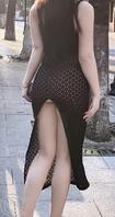 大开叉、露出雪白的屁股蛋蛋…