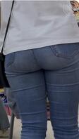 嫂子牛仔裤大屁股