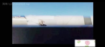 (精品转发)蓝门系列，高颜值大长腿女神，没尿出来就溜了？！