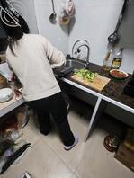 妹子跟妹夫吵架，在我家的第三天。2