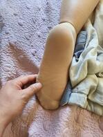 最近可能有机会放倒妈妈玩丝袜脚了1