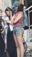 夏天到了，西宁的美女们也是穿上了短裤短裙0